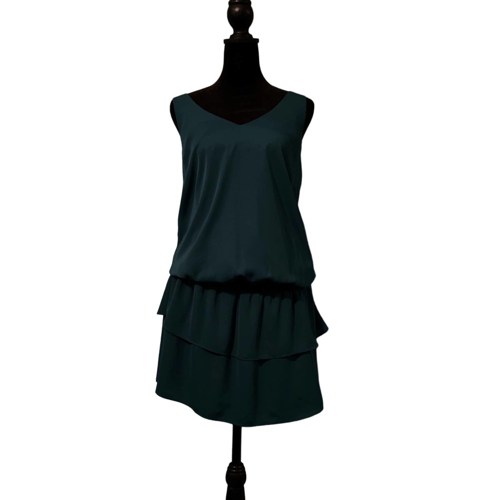 Amanda Uprichard- Teal Sleeveless Dress